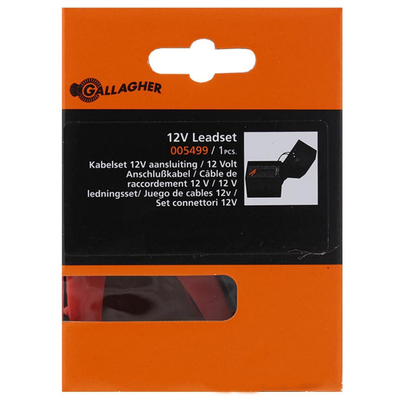 12V Cable Set for 9V Fence Energizer