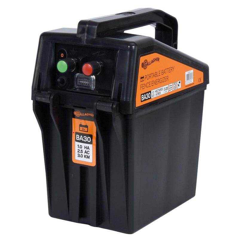 Gallagher BA30 Battery Fence Energiser (9V/12V)