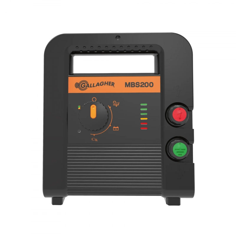 Gallagher MBS200 Fence Energiser (230V/12V/Solar)