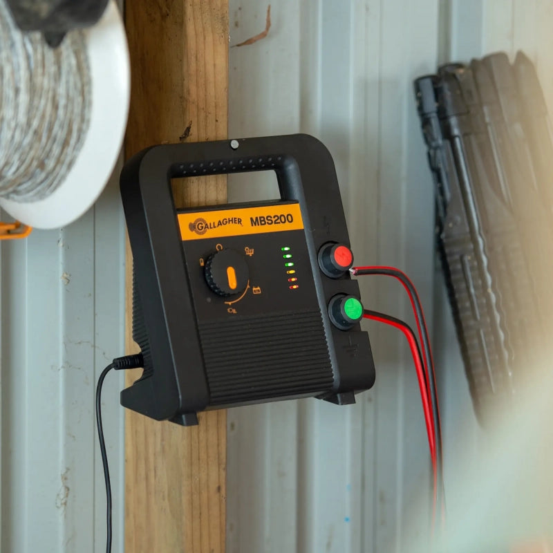 Gallagher MBS200 Fence Energiser (230V/12V/Solar)