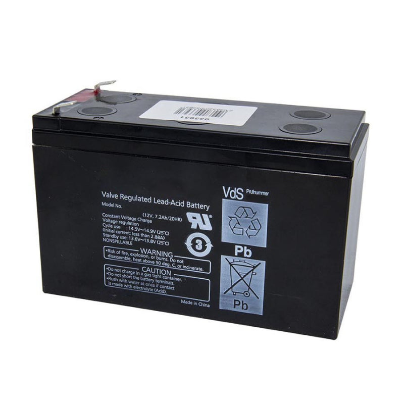 12V 7.2Ah Battery S100, S200, S400