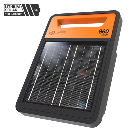 S60li Solar energiser with battery (0.6J - Solar)